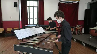 Flying Colours, by Adam Tan - Filippo Terzaghi, Martino Benzoni (for Vibraphone and Marimba duo)