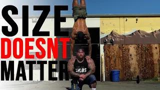 SIZE DON'T MATTER! | Michael Vazquez & BIG Boy Calisthenics Workout