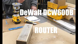 DeWalt DCW600B Cordless Router