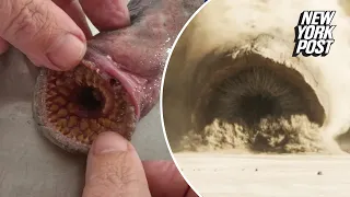 Beach-goers horrified after finding real-life ‘Dune worm’ vampire creature