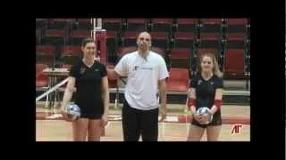 Volleyball Setting Drills to Help Create a Single Block - AVCA Video Tip of the Week