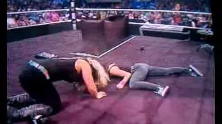 Aj lee pushes kaitlyn too far and suffers for it during contract signing