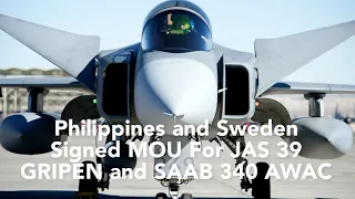 The Philippine Air Force Is Finally Set to Acquire Saab JAS-39 Gripen Fighter Jets From Sweden.