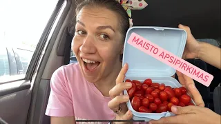 #vlog 12 - savaitinis maisto apsipirkimas / šeima su 4 vaikais / Vegan Pipiras