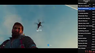 Just Cause 3 Any% speedrun RTA 2:27:00