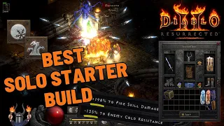 Diablo 2 Sorceress Guide: BEST SOLO BUILD │Season 6 │ BUDGET │Cold Fire Hybrid!🤑