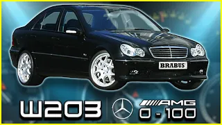 Mercedes Benz C - Class W203 (0-100 KM/H) (0-60 MPH) ACCELERATION BATTLE