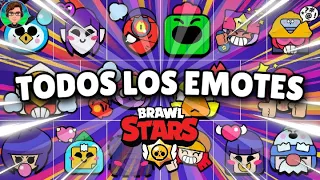 TODOS LOS EMOTES DE BRAWL STARS | DESCARGA 🅶🆁🅰🆃🅸🆂 PINES Y EMOTES