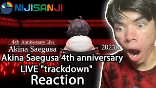 夢の足跡 / Akina Saegusa 4th anniversary LIVE "trackdown" REACTION/Watchalong 反応