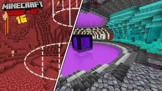 I Transformed Nether Portal In Minecraft Hardcore ( HINDI )