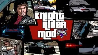 Умная машина K.I.T.T. в GTA V - Knight Rider Mod