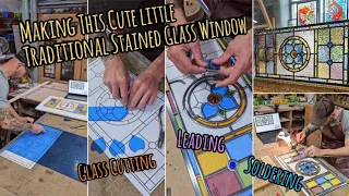 Making This Cute Little Traditional Stained Glass Window