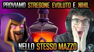 PROVIAMO STREGONE EVOLUTO E NIHIL! CODICE CREATORE: DAVIDEROONEY! - CLASH ROYALE ITA