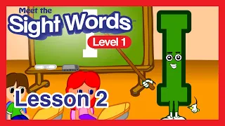 Meet the Sight Words Level 1| Lesson 2: you, in, I, & to | Preschool Prep Company