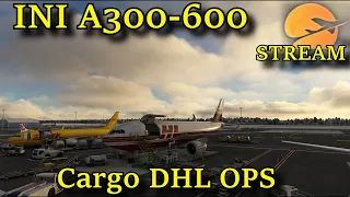 MSFS | INIBUILDS A300-600RF | CARGO DHL OPS | EETN/EPGD/EDDP