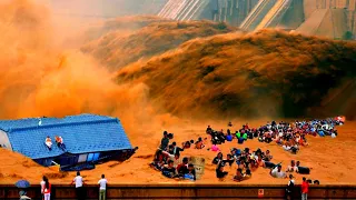 286,000 People were evacuated! Entire Cities in China drowned! Floods and landslides in Guangxi