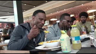 gervonta and team eating after weigh in  EsNews Boxing