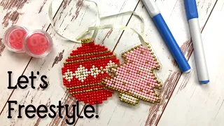 Freestyle Holiday Ornaments Craft-Along - Featuring Diamond Dotz Freestyle Products and a Guest!