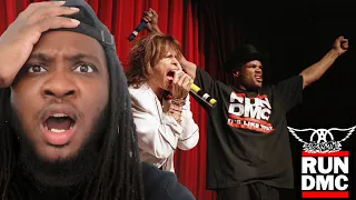 FIRST TIME HEARING RUN DMC - Walk This Way (Video) ft. Aerosmith REACTION