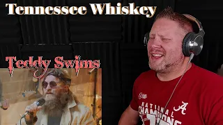 Teddy Swims - Tennessee Whiskey (Live From Our Basement) REACTION