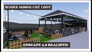 Enscape 2.8 - Animation Cafe Coffee