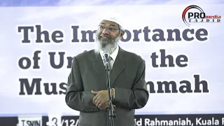 Dr Zakir Naik:  Qur'anist Hadith rejectors are not Muslim  - speakers corner