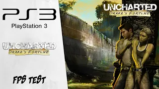 Uncharted Drake's Fortune - Ps3 Slim Fps Test