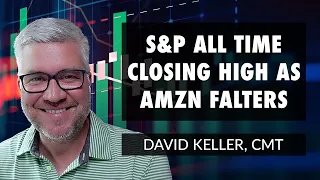 S&P All Time Closing High as AMZN Falters | David Keller, CMT | The Final Bar (02.04.21)