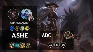 Ashe ADC vs Jhin - EUW Grandmaster Patch 11.8