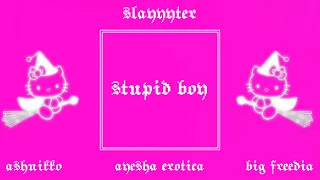 Slayyyter - Stupid Boy (ft. Ashnikko, Ayesha Erotica & Big Freedia) [mashup]