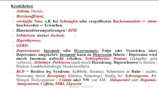 Schlafstörungen / Schlafmittel 2: Schlafstörungen, allgemeine – nichtmedikamentöse - Maßnahmen