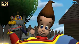The Adventures of Jimmy Neutron: Boy Genius: Attack of the Twonkies - Gamecube Gameplay 4K 2160p