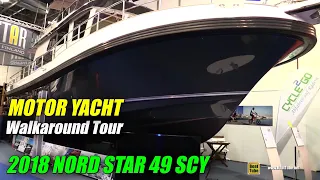 2018 Nord Star 49 SCY Motor Yacht - Walkaround Tour - 2018 Boot Dusseldorf Boat Show