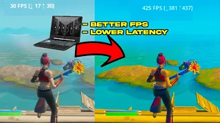 THE BEST FORTNITE FPS GUIDE FOR MORE FRAMES(FOR LAPTOPS/DESKTOPS)