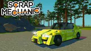 Гоночки с дрифтом - Scrap Mechanic