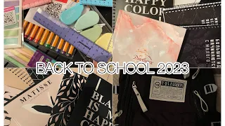 BACK TO SCHOOL 2023🤍🤯Распаковка одежды и канцелярии! #рекомендации #распаковка #backtoschool
