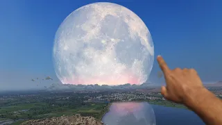 What if the Moon Crashed into the Earth?
