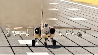 Su-25 Rook Ground Pounding in Sim