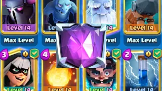 Top Ladder Push With Pekka Bridge Spam Minions!🦇🔥