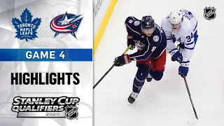 NHL Highlights | Maple Leafs @ Blue Jackets GM4 - Aug. 7, 2020