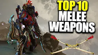 Warframe Top 10 Melee Weapons! People Really Love Glaives And Slash Weapons!