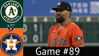 Astros VS Athletics Condensed Game Highlights 7/15/22