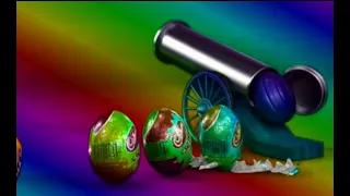 Cadbury's Creme Egg Blast Off Fun Logo Ident Effects