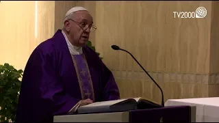 Papa Francesco, omelia a Santa Marta del 5 dicembre 2019: “La roccia su cui costruire”