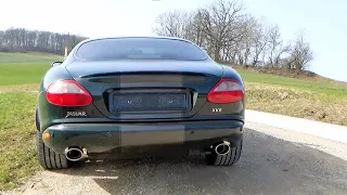 2000 Jaguar XKR 4.0 S/C | Start up and gently revving, exhaust sound