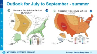 Weekly weather briefing - outlook for summer 2024 - NWS San Diego