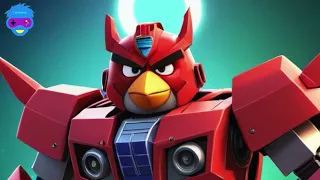 Crafting New Heroes: AI transforms Angry Birds Transformers