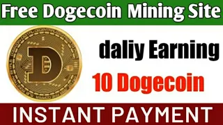 New Free Dogecoin Mining website 2021 | FreeCloud Mining Site