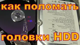 Замена блока головок HDD. Из жизни тунеядца.