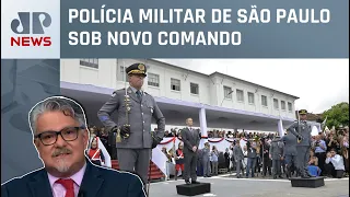 Coronel Cássio Araújo assume Comando Geral da PM de São Paulo; Suano analisa